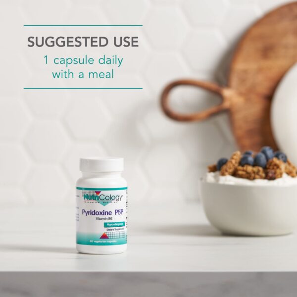 Version 1.0.0 Frente del envase de Pyridoxine P5P