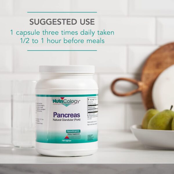 Cápsulas en blíster Nutricology Pancreas