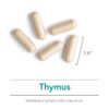 Frasco y etiqueta de Nutricology Thymus