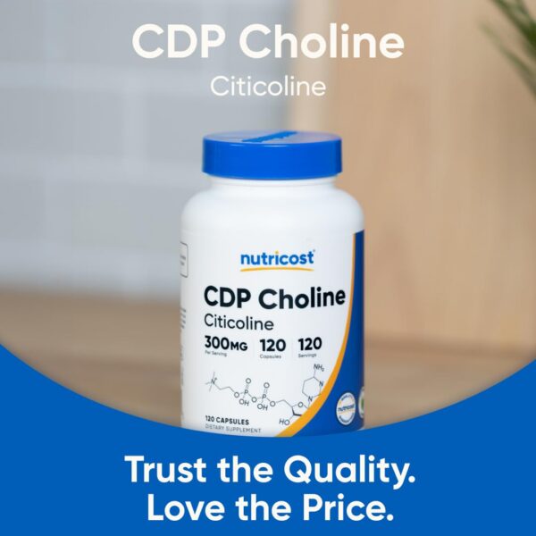 Version 1.0.0 CDP Choline frasco en estante