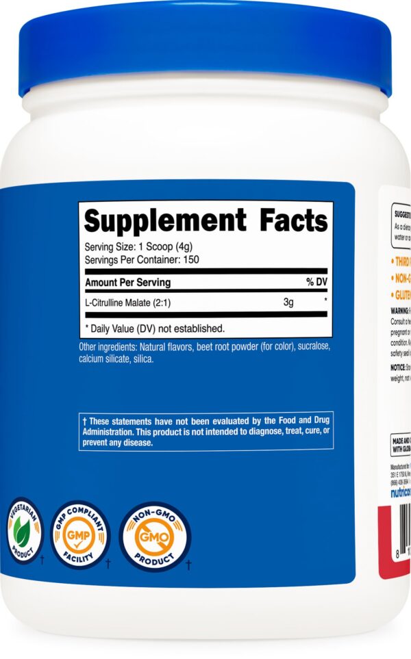 Etiqueta superior Nutricost