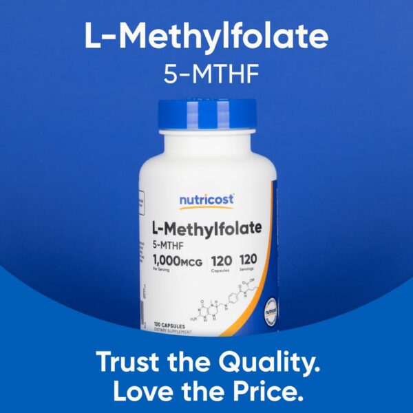 Diseño del envase Nutricost Methylfolate