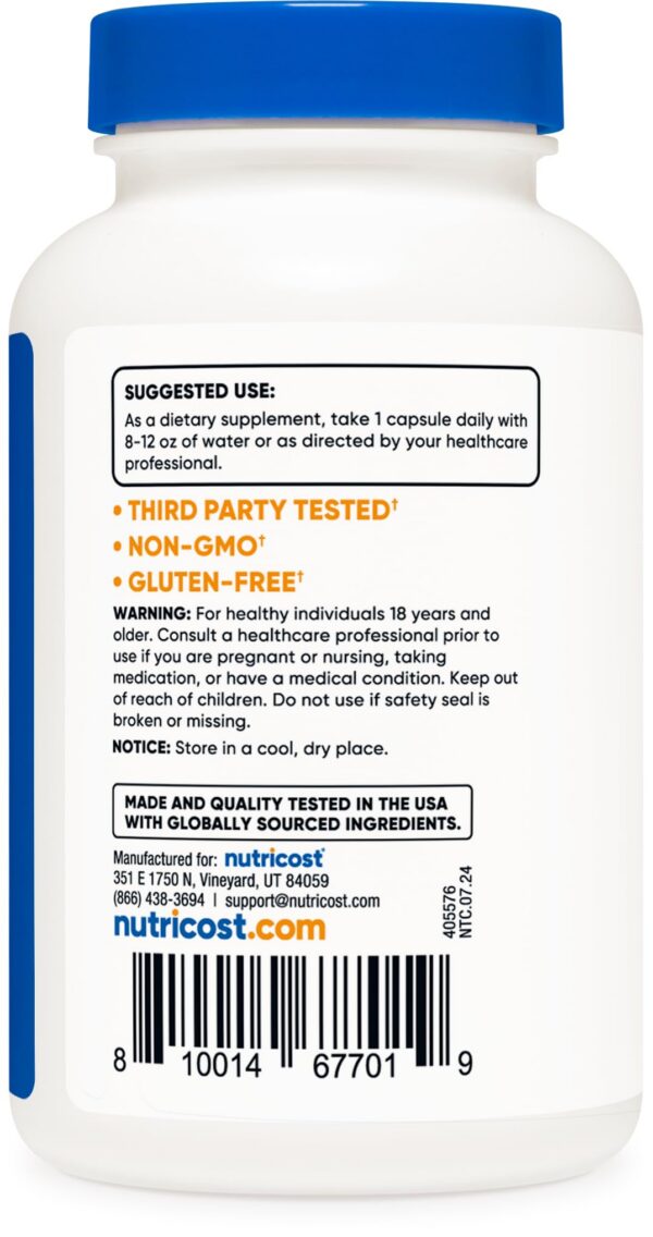 Version 1.0.0 Frasco Nutricost Citrato de potasio