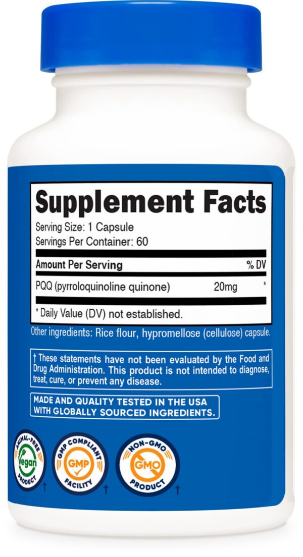 Nutricost PQQ cápsulas en caja