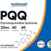 Nutricost PQQ envase con dosis