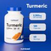 Nutricost suplemento natural cúrcuma alta potencia vegano