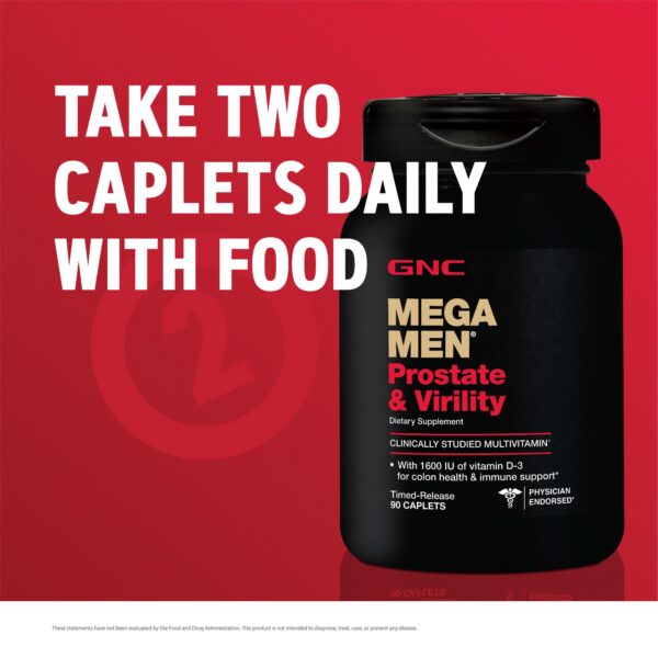 Version 1.0.0 Nutrientes clave GNC Mega Men multivitamínico