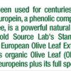 Nutrientes fitoquímicos extracto hoja de olivo Gold Source Labs