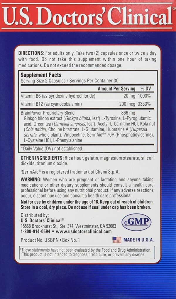 Nutrientes de soporte cerebral para memoria saludable