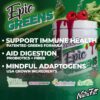 Producto en polvo Nutrifitt Epic Greens listo para mezclar