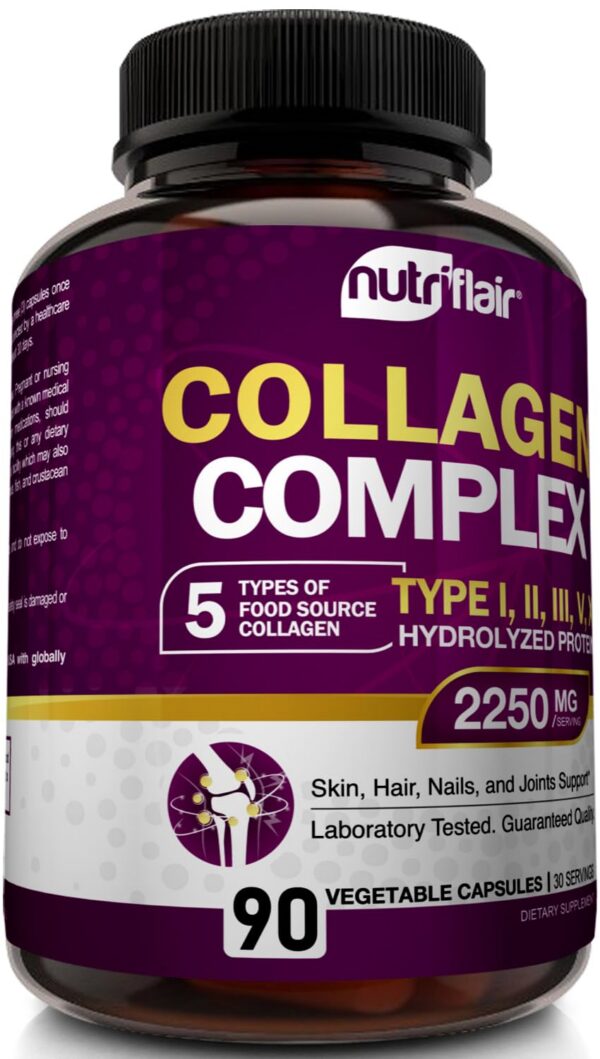 Etiqueta posterior NutriFlair Colágeno