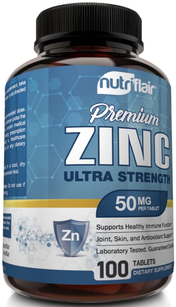 Caja NutriFlair Zinc Gluconate