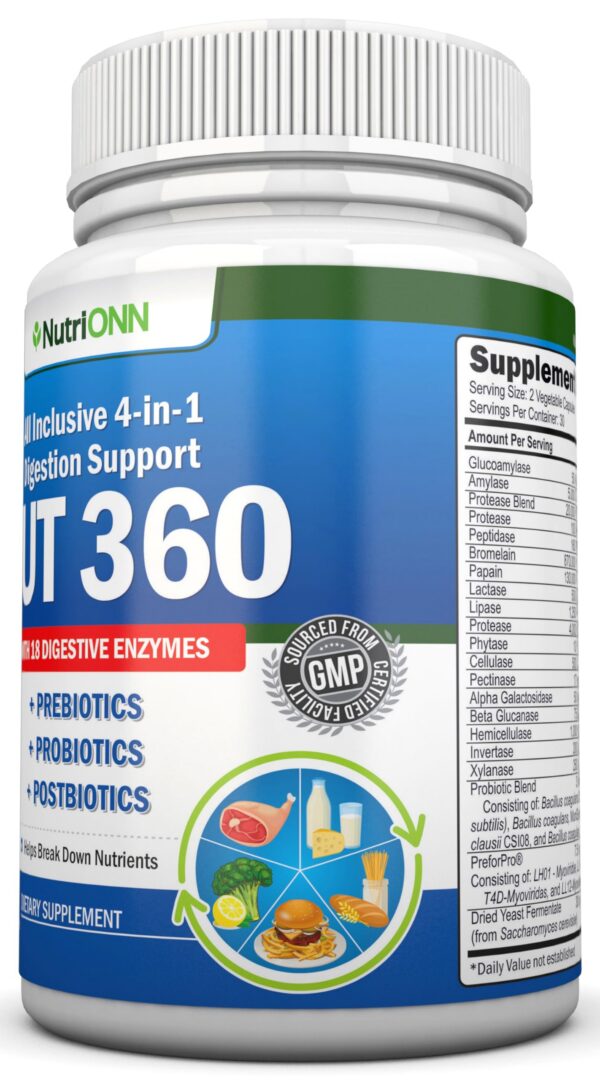 DE111 prebiótico en etiqueta