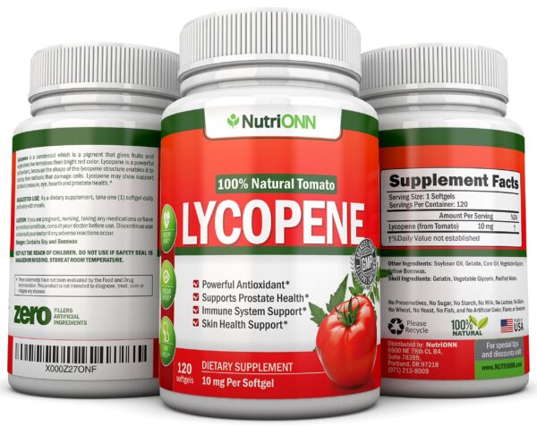 NutriONN licopeno cápsulas 10 mg