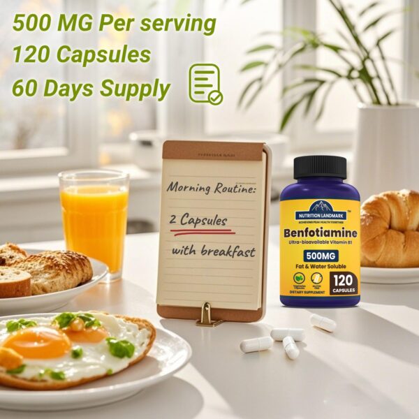 Version 1.0.0 Frasco con cápsulas Nutriselect B1 Benfotiamine