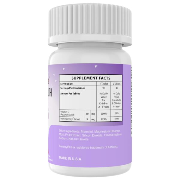 Version 1.0.0 Vista lateral del empaque de NutritiPure