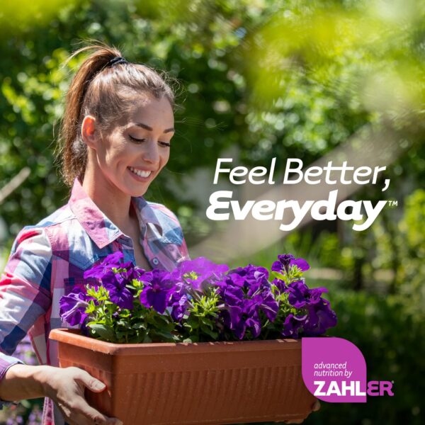 Cápsula de vitamina C en primer plano