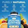 Suplementos naturales Nutrivein musgo marino y glutatión