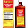 Frasco Nutrophos con etiqueta detallada