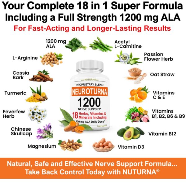 Nuturna 180 cápsulas Frasco y cápsulas