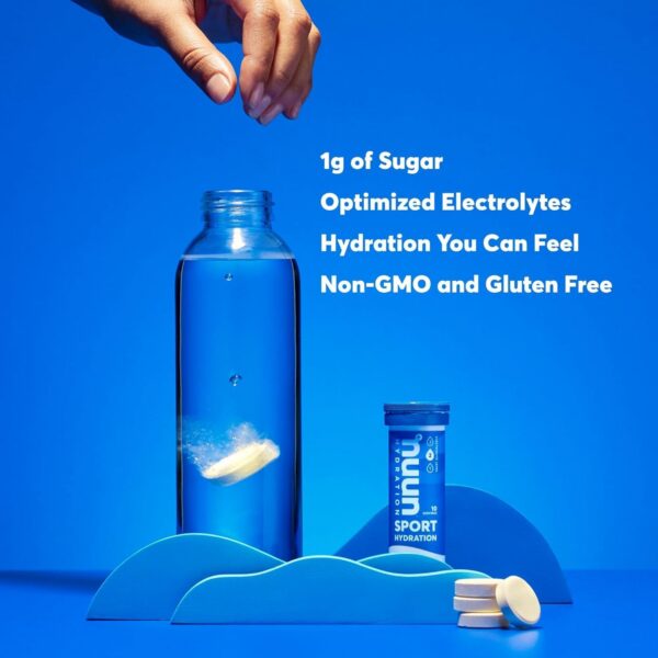 Tubo de Nuun Active Hydration en mesa