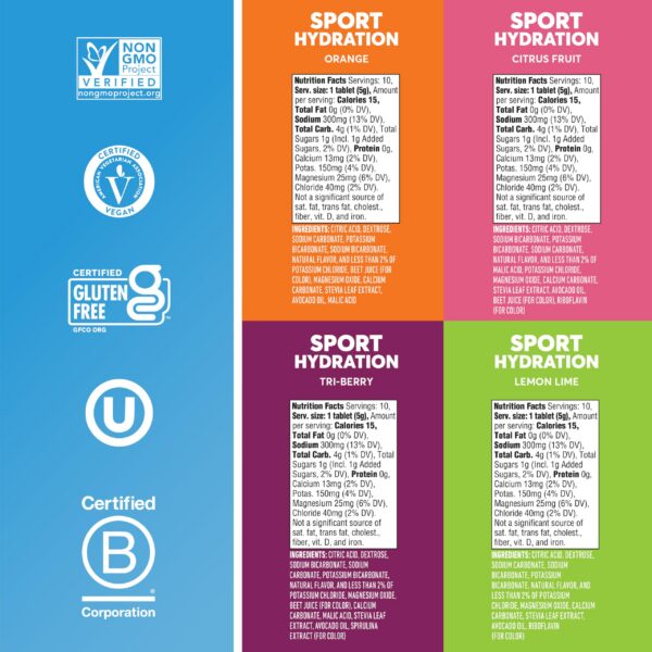 Bolsita de 4 paquetes Nuun Sport