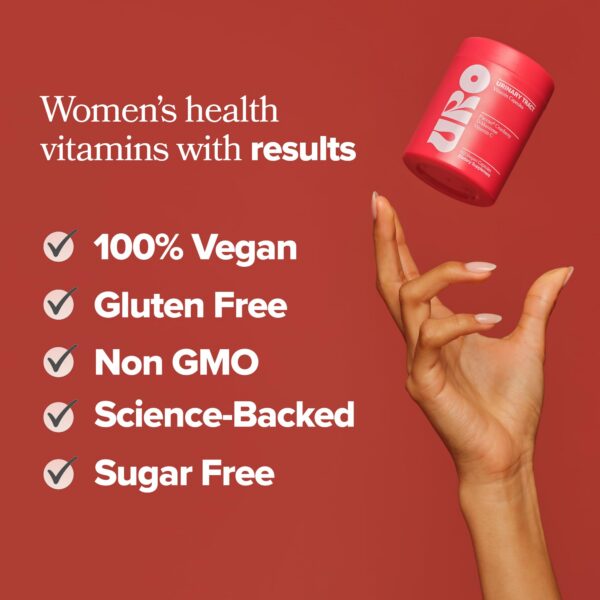 O Positiv URO suplemento salud urinaria etiqueta trasera