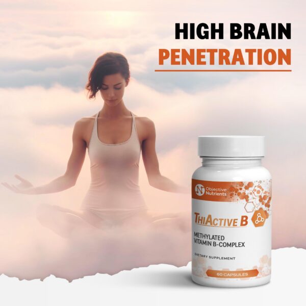 Objective Nutrients ThiActive B suplemento vitaminas complejo B