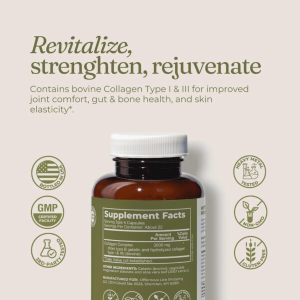 Detalles del empaque de Offernova Calm & Repair Duo