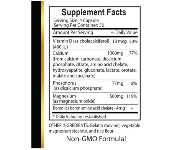 Frasco con etiqueta del producto