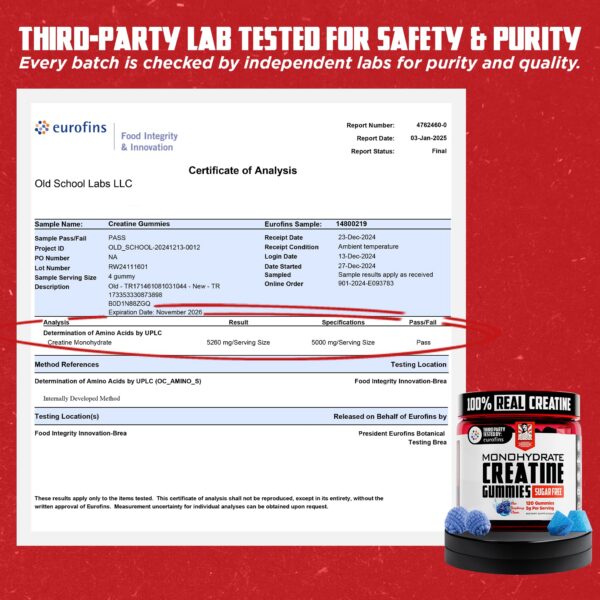 detalle de porciones en etiqueta