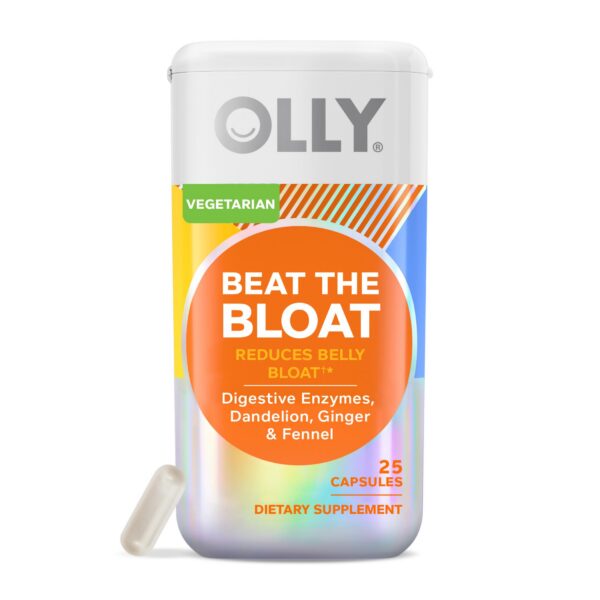 OLLY cápsulas confort digestivo y sueño profundo aroma fresa