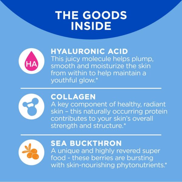 Guia de dosis para gomitas piel radiante