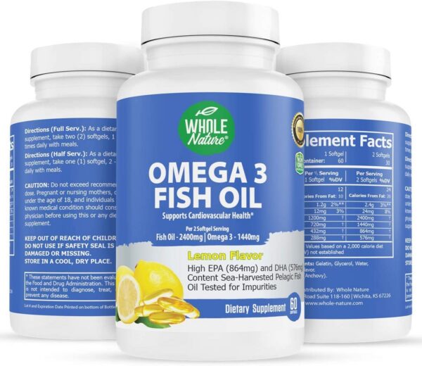 Conjunto de frascos de Omega-3