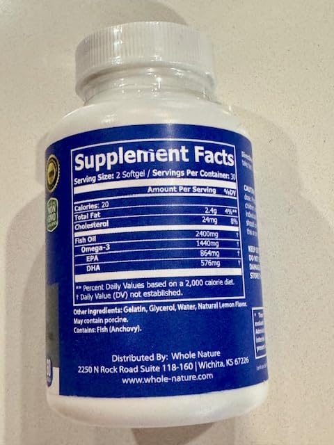 Frasco y etiqueta de la marca