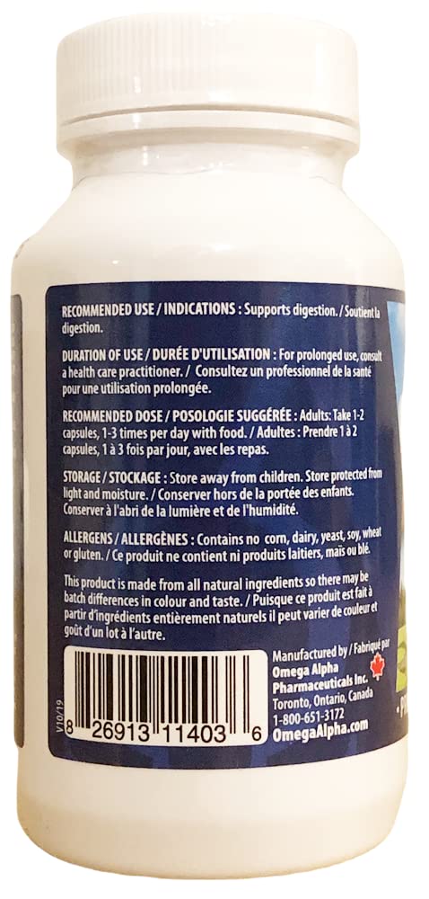 Frasco sobre una mesa con cápsulas