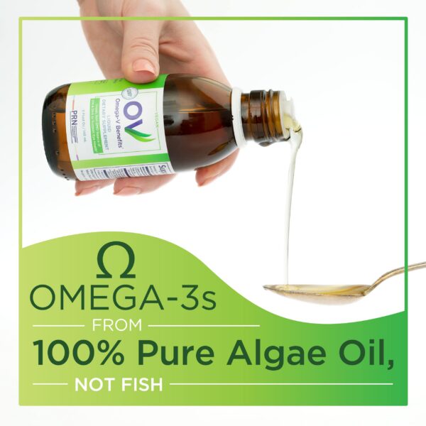 Detalles de ingredientes del Omega-3 vegano