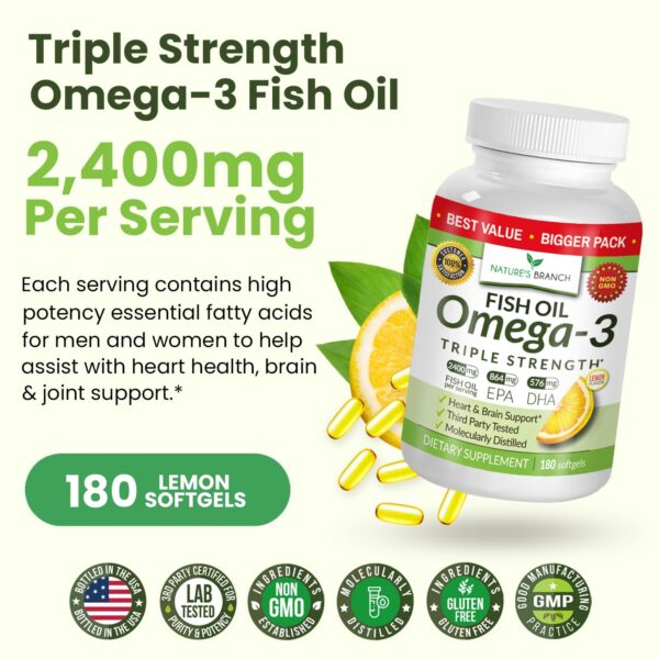 Etiqueta de ingredientes Omega-3