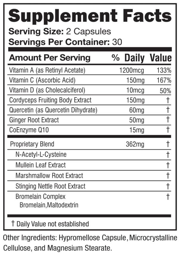 Version 1.0.0 OmniBreathe fórmula natural de desintoxicación pulmonar