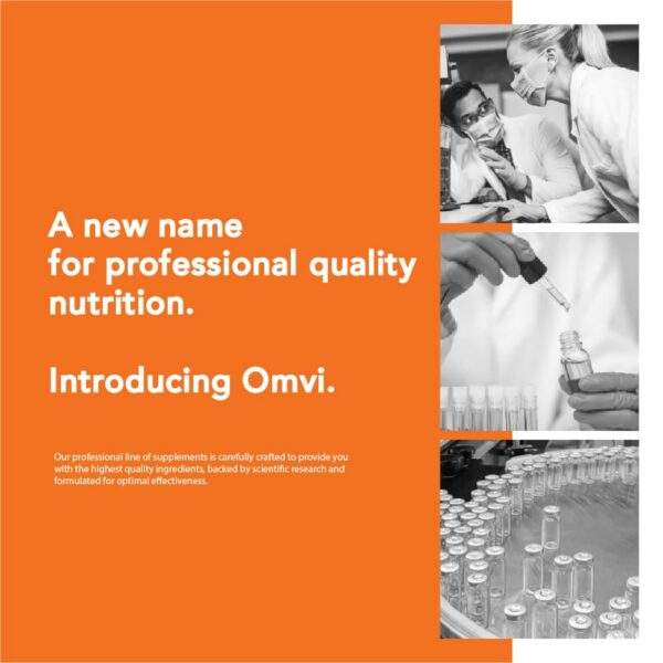 Cápsulas vegetales vitamina c liposomal Omvi paquete