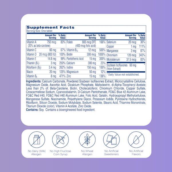 Version 1.0.0 One A Day menopausia suplemento para mujeres