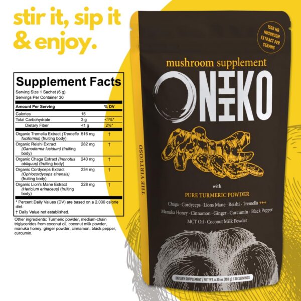 ONIIKO Suplemento 100% natural