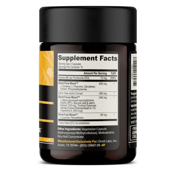 Interior de caja Alpha Brain