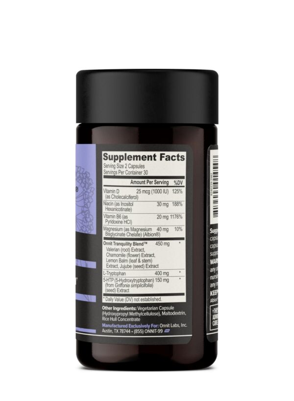 ONNIT New Mood ingredientes naturales para control de estrés