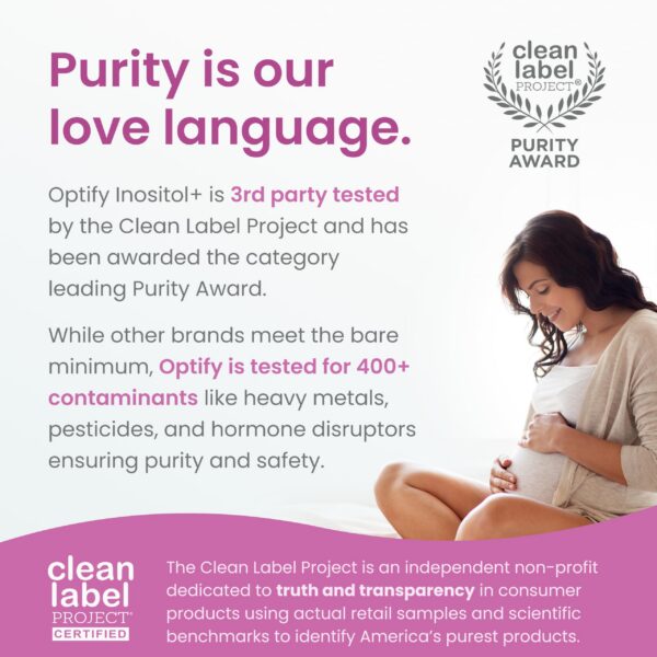 Caja de Optify Inositol - información