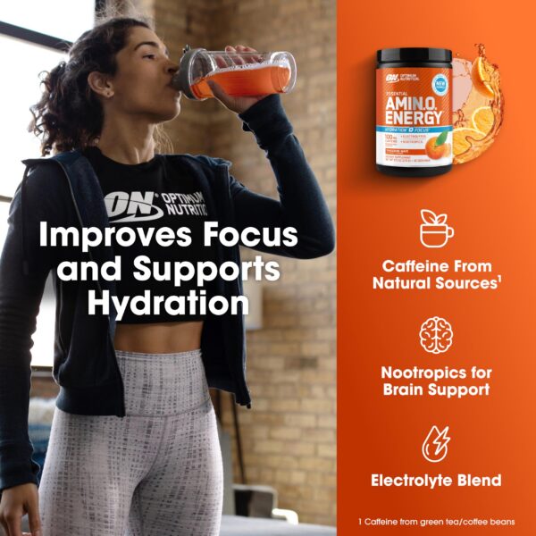 Frasco con porciones y sabor Tangerine Wave