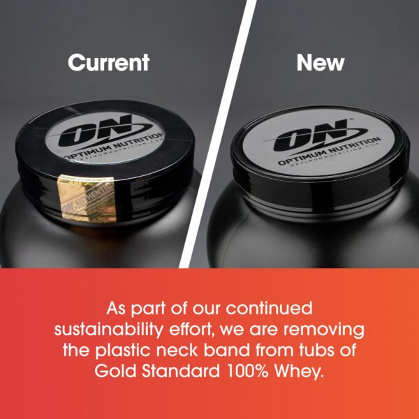 Envase y empaques de Gold Standard Whey