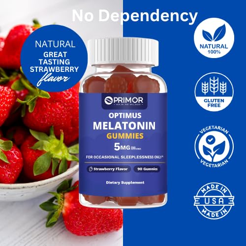 Optimus Weight gomitas melatonina suplemento natural