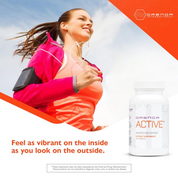 Primer plano de cápsula Orenda Active