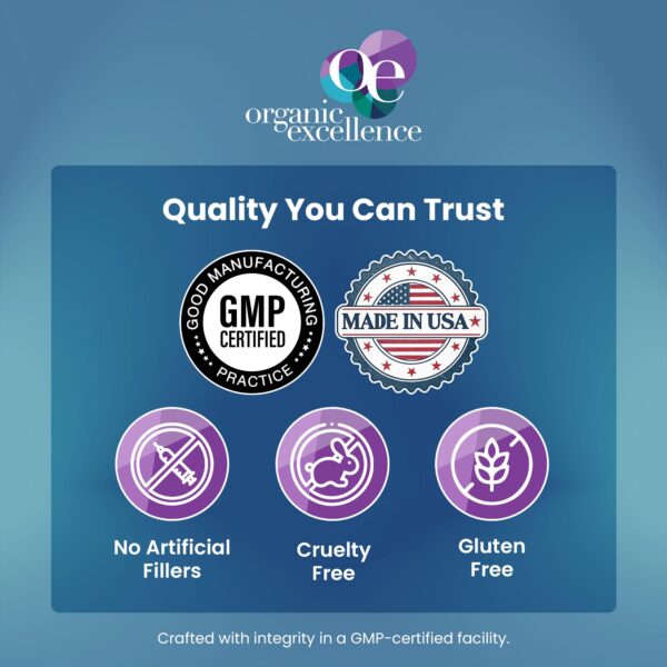 Version 1.0.0 Paquete de vitamina biotina 5000 mcg de Organic Excellence